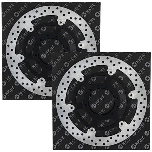 NICHE Front Brake Rotor Set For Honda CBR1000RR 45120-MFL-D01 45220-MFL-003