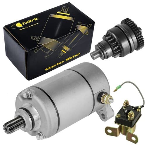 Starter Drive & Relay Solenoid for Polaris Sportsman 500 1996-2002 Atv New