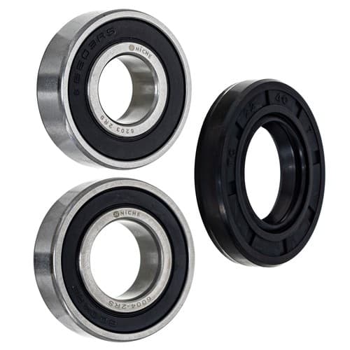 NICHE Wheel Bearing Seal Kit for Kawasaki Bayou 220 250 6004-2RS 6203-2RS