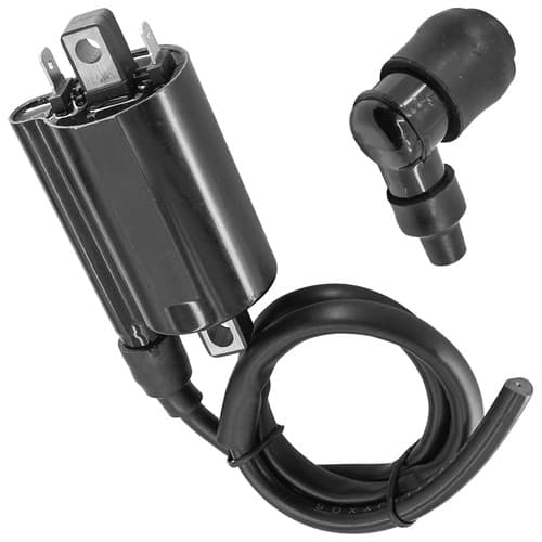 Ignition Coil w/ Spark Plug Boot Cap For Kawasaki Mule 4010 KAT620 2022-2023