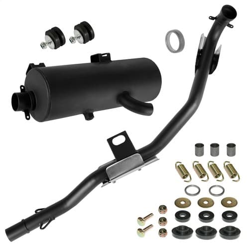 Exhaust Muffler w/ Pipe Gasket Kit fits Polaris Sportsman 500 4x4 1996 1997-2000