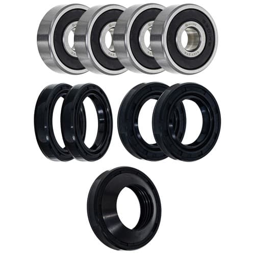 NICHE Wheel Bearing Seal Kit for Honda CT70 XR80 XL80S XR100 CT110 6301-2RS