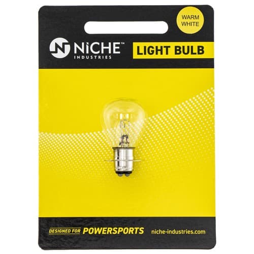 NICHE Headlight Bulb for Yamaha CT1 TY175 Motorcycles High/Low Beam