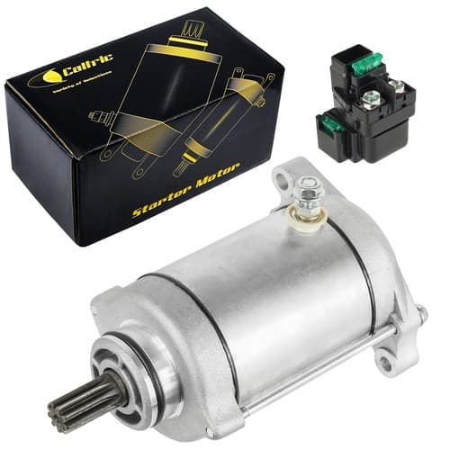 Starter & Relay Solenoid for Suzuki LT-F500F LTF500F Vinson 4X4 Man 2004-2007