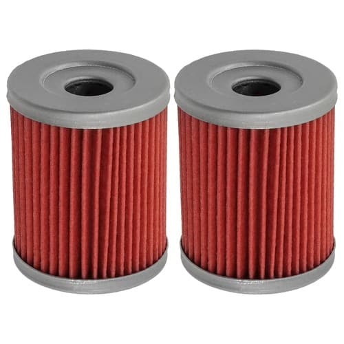 for Suzuki LTZ250 LT-Z250 Quadsport 2004 2005 2006 07 08 2009 Oil Filter 2-Pack