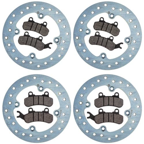 NICHE Brake Pad Rotor Kit for Can-Am Maverick Sport Trail 1000 705601511