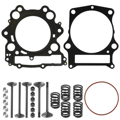 Cylinder Intake Exhaust Valve Kit for Yamaha Rhino 660 YXR660Fa 4X4 2004-2007