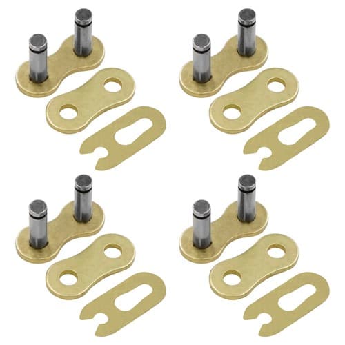 Caltric 525 Chain Master Link For Motorcycle Bike ATV Connecting Link Gold