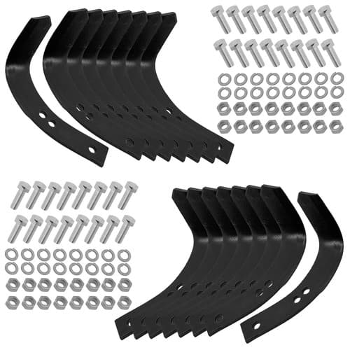 Caltric 370-360 1901118 1901118A Tiller Tine Set for Stens Troy Bilt
