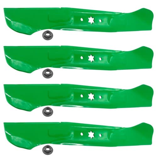46" Deck Blades w/ Nuts for Cub Cadet LTX1045 LTX1046 RZTL46 RZTS46 XT1LT46 XT2