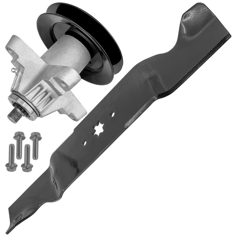 Deck Spindle & Blade for White Outdoor SLT-5400 13AP62TK090 742-0677 54"
