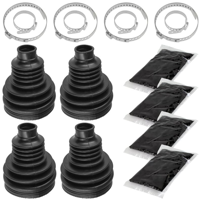2 Rear Axle Inner And Outer CV Boot Kits for Polaris Ranger XP 700 4X4 EFI 2008