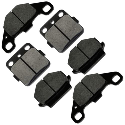 Front Rear Brake Pads for Suzuki LT250R Quadracer 250 1985 1986