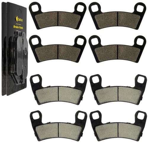 Front And Rear Brake Pad for Polaris RZR S 1000 Eps 2017/RZR S 900 Eps 2015-2017