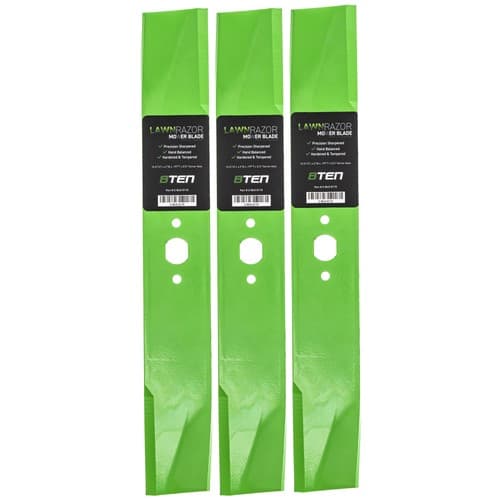 LawnRAZOR Blade Set for Wheel Horse 36 A90 A-90 A-100 4-Speed Medium Lift 3-Pack