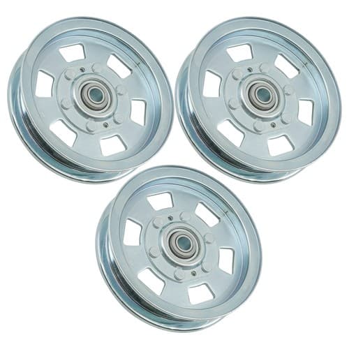 Caltric Flat Idler Pulley For Bad Boy MZ Series 48" 54" Deck QTY 3
