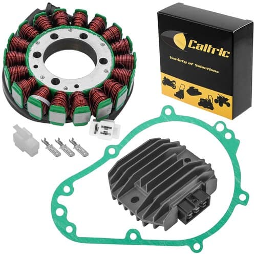 Stator And Regulator Rectifier W/Gasket for Kawasaki ZZR600 ZX600E 2002-2005