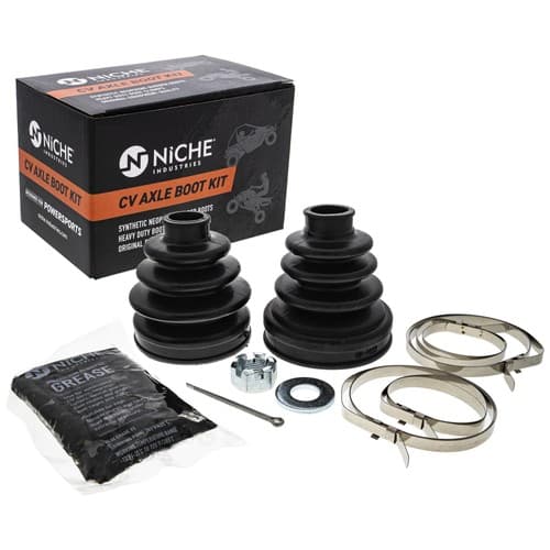 NICHE Front CV Axle Boot Kit for Polaris 2205804 2205802 ACE 570 900 500 325 ATV