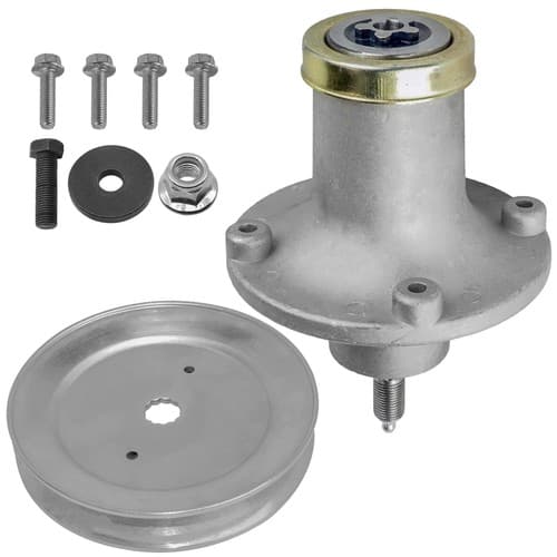 Spindle Assembly with Pulley For Husqvarna EZ 4822 Zero-Turn Mower 48" 52"