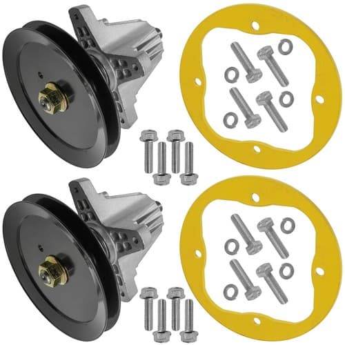 2 Spindle Assembly w/ Deck Ring For MTD 918-04865A 918-04636A 918-04865 285-847