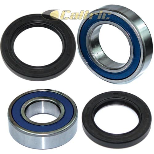 Rear Wheel Ball Bearings Seals Kit for Yamaha Kodiak 400 YFM400FW 4X4 1993-1995