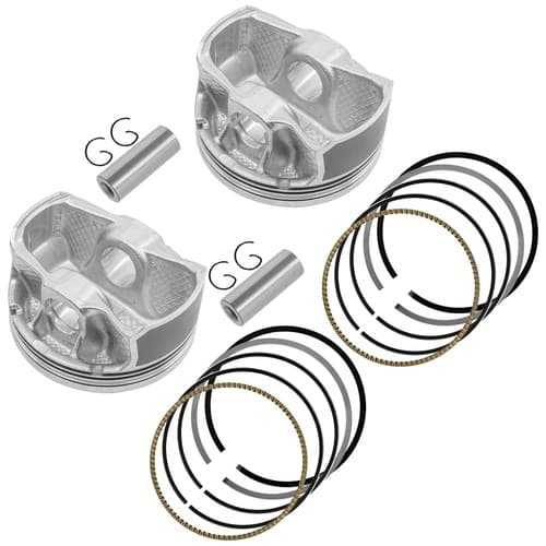 Caltric 2205244 2204949 2205245 Cylinder Piston Kit w/ Rings For Polaris QTY 2