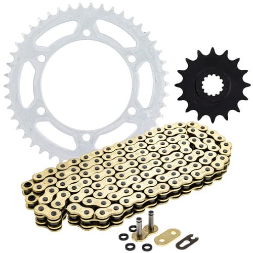 Sprocket Chain Set for Yamaha XJ6 FZ6R Diversion XJ6 16/46 Tooth 520 X-Ring Kit
