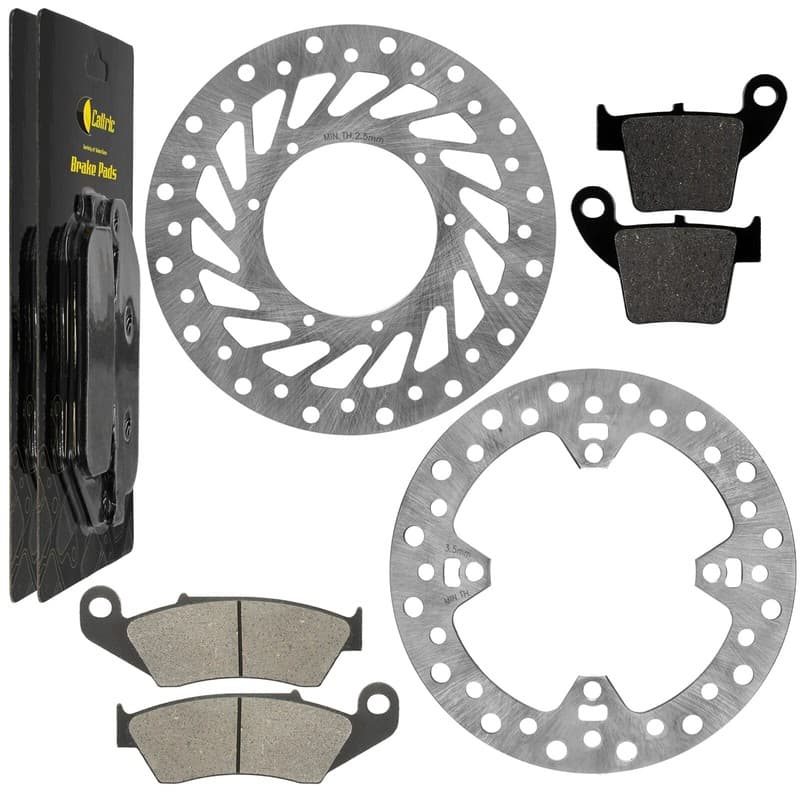 Front Rear Brake Disc Rotor for Honda CR125R 2002 2003 2004 2005 2006 2007
