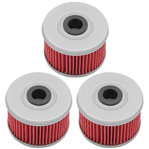 3 Pack Oil Filter for Honda  300 TRX300FW TRX-300Fw TRX 300Fw Fourtrax 4X4 87-01