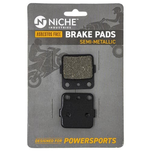 Brake Pad Set for Honda 43120-HA5-305 06435-HP5-602 Front Rear Semi-Metallic