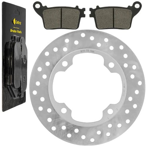 Rear Brake Disc Rotor W / Brake Pad Fits Honda CBR600RR 2007 - 2015