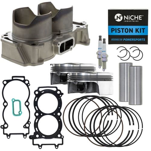 NICHE Cylinder Piston Gasket Kit for Polaris RZR 900 XP 4 5253037 3022278 (93mm)