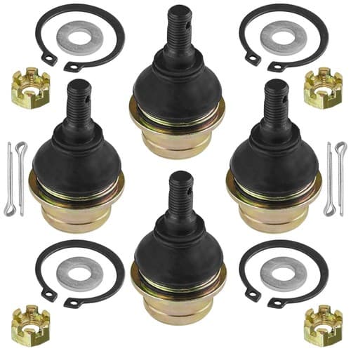 4 Upper and Lower Ball Joints for Suzuki Kingquad LT-A750X LTA750X 2008 - 2020
