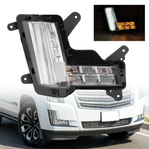 Right Passenger LED Fog Light Lamp W/Crash Brake For Cadillac Escalade 2015-2020
