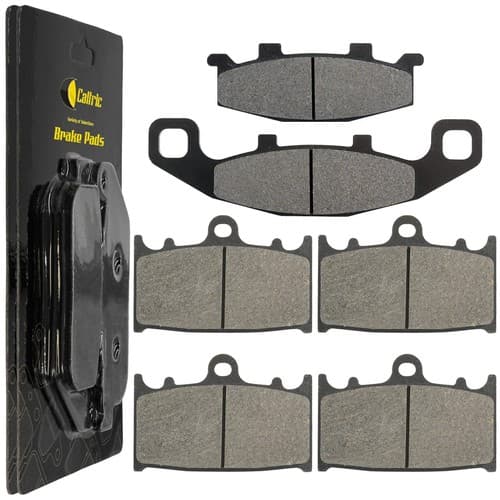 Front & Rear Brake Pads for Kawasaki ZZR600ZX 1990 1991 1992