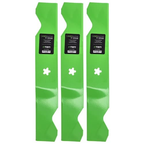 LawnRAZOR Blade AYP 187254 Husqvarna 532187254 532187256 Notched High Lift Set