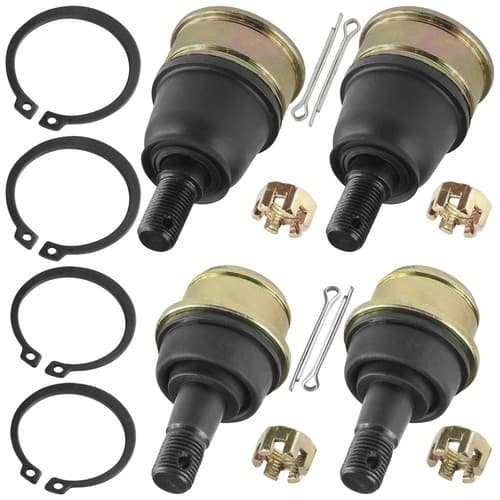 4 Upper & Lower A-Arm Ball Joint for Honda TRX250 Recon 250 1997 1998 1999-2001