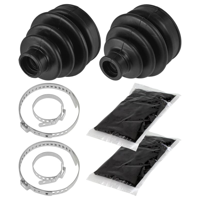 Front Axle Inner Outer CV Boot Kit for Yamaha Grizzly 350 YFM350Fg 4WD 2007-14
