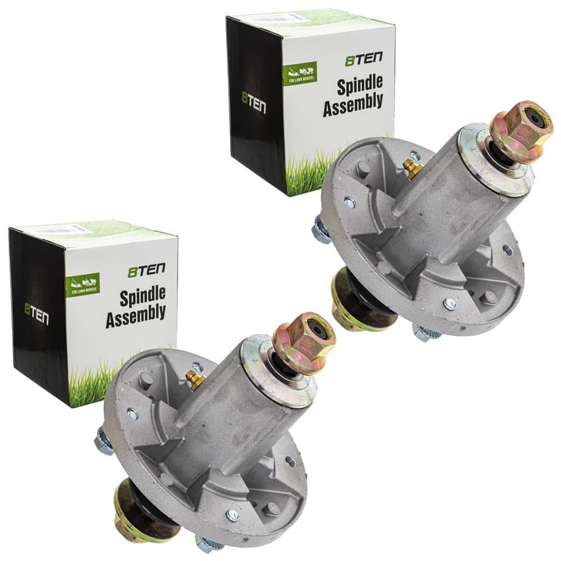 8TEN Spindle for John Deere X300 Z225 X304 X324 X310 AM136733 AM143469 2 Pack