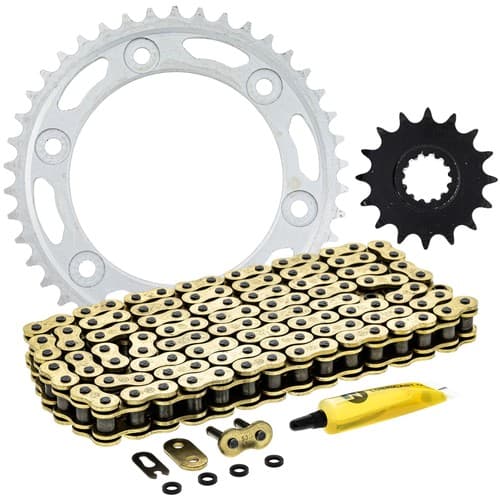 Sprocket Chain Set for Honda CBR1000RR 16/42 Tooth 530 X-Ring Front Rear Combo