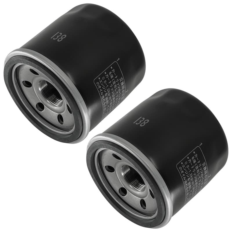 Two Oil Filter for Arctic Cat 1000 Thundercat Mudpro TRV Prowler Mud LTD GT XT