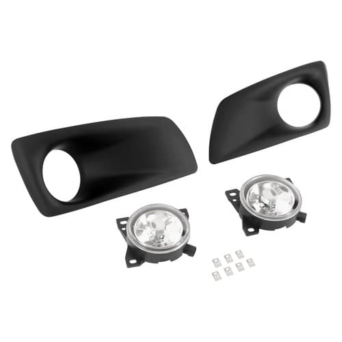 Pair Bumper Driving Fog Lights W/Fog Lamp Cover For Kenworth T660 2008-2015