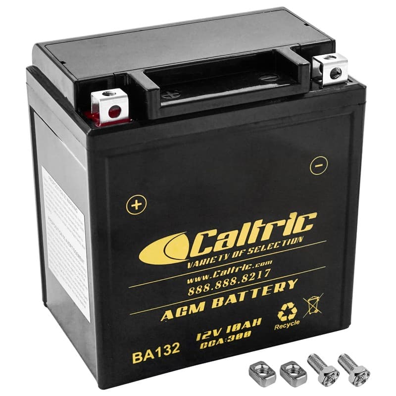 Caltric AGM Battery for Kawasaki Bayou 220 KLF220A 1992-2002 / 12V 11Ah CCA 300