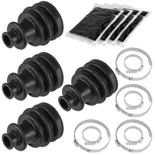 2 Front Right Left Axle CV Boot Kit for Polaris RZR 900 15-20 / RZR S 900 15-16