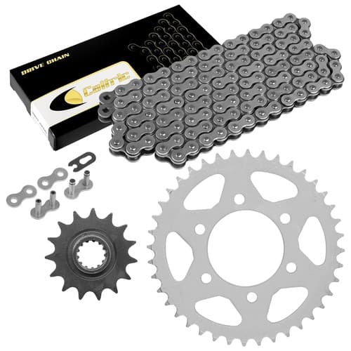 Drive Chain & Sprockets Kit for Kawasaki ZX600 ZZR600 2005 2006 2007 2008