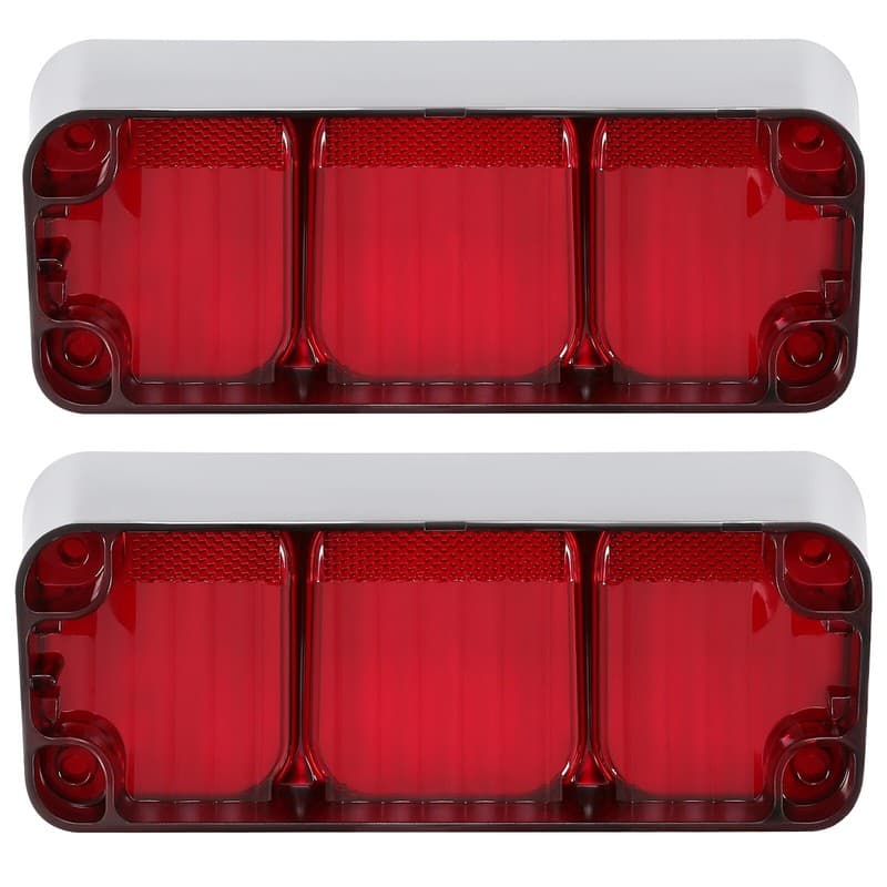 Pair Tail Light Upper For Oldsmobile Cutlass Supreme 442 1972 Left+Right Side