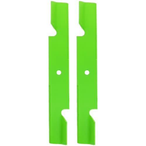 LawnRAZOR Blade for Hustler Raptor SD X XL 42-Inch Notched High Lift 2 Pack