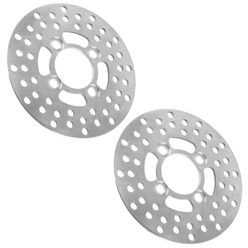 2 Front Wheel Brake Disc Rotor For Yamaha Warrior 350 YFM350X YFM350 X 1989-2004