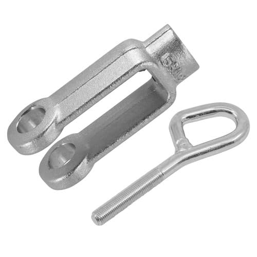 Caltric M155788 M111286 Mower Deck Lift Linkage Rod & Yoke For John Deere