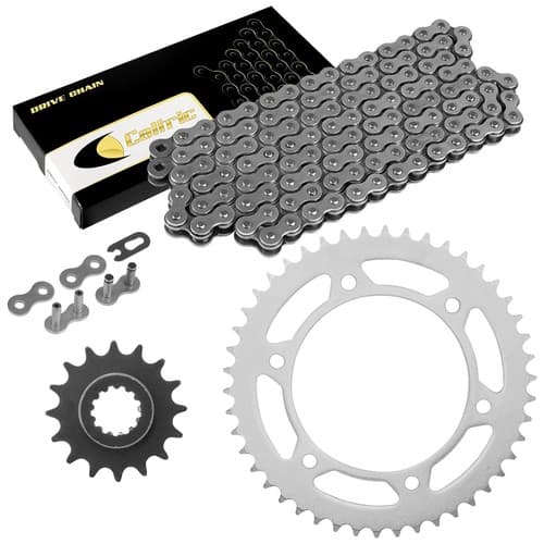 Drive Chain And Front Rear Sprockets Kit For Honda CBR600F4I 2001 2002 2003-2006